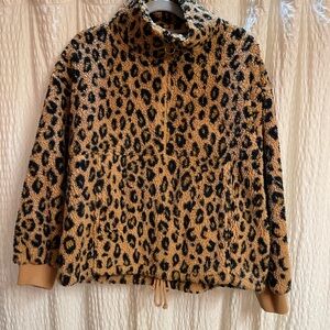 Billabong Tan and Black Teddy Jacket